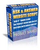 Thumbnail Ask Answer Website Script PLR
