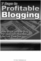 Thumbnail 7 Days to Profitable Blogging