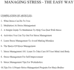 Thumbnail Managing Stress - The Easy Way Thumbnail Managing Stress - The Easy Way