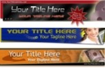 Thumbnail Website Templates Bunch Of Header With PLR!
