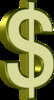 Thumbnail *NEW!* Dollar Signs 3D PLR!