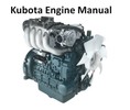 Thumbnail Kubota D1105-T-B Diesel Engine Shop Manual Repair Download 