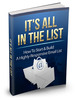 Thumbnail All in the List- ebook