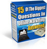 Thumbnail Top 15 Internet Marketing Questions Answered