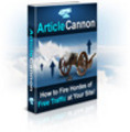 Thumbnail Article Cannon - Fire Hordes of Free Traffic at Your Site!