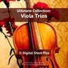 Thumbnail Viola Trios Sheet Music Collection