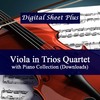 Thumbnail Viola in Trio or Quartet with Piano Sheet Music Collection