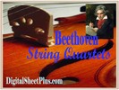 Thumbnail Beethoven String Quartets Complete Sheet Music Collection in pdf format