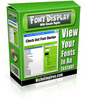 Thumbnail Font Display 