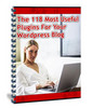 Thumbnail 118 Most Useful Word Press Plug-Ins Thumbnail 118 Most Useful Word Press Plug-Ins