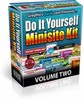Thumbnail Do It Yourself Minisite Kit VOLUME 2 Personal Use