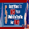 Thumbnail 5 Easy Ways To Boost Your Website Traffic For Free