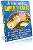 Thumbnail Article Writing Super Secrets 