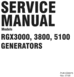 Thumbnail Subaru Robin Generators Technician / Service Manual