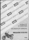 Thumbnail Aprilia Pegaso 650 1992 - Workshop Manual 912 download