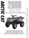 Thumbnail 2006 Arctic Cat AC 400 FIS Auto Service Repair Manual Thumbnail 2006 Arctic Cat AC 400 FIS Auto Service Repair Manual