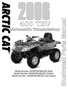 Thumbnail 2006 Arctic Cat AC 400TRV Auto Service Repair Manual