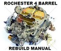 Thumbnail HOLDEN CHEV ROCHESTER QUADRAJET CARBY REBUILD MASTER MANUAL