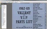 Thumbnail CHRYSLER VALIANT R S AP5 AP6 VC VE VF PACER PARTS 1962-1969 Thumbnail CHRYSLER VALIANT R S AP5 AP6 VC VE VF PACER PARTS 1962-1969