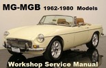 Thumbnail MG MGB 1962-1980 ROADSTER-GT COUPE Workshop Service Manual