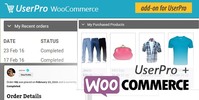 Thumbnail WOOCOMMERCE INTEGRATION FOR USERPRO 1.7