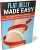 Thumbnail Flat Belly Made Easy Report with PLR