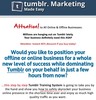 Thumbnail Tumblr Biz in a Box PLR + Bonus Software