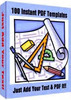 Thumbnail 100 Instant PDF Templates + Website + Bonus Thumbnail 100 Instant PDF Templates + Website + Bonus