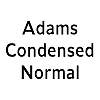 Thumbnail AdamsCondensed Normal