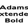 Thumbnail AdamsExtended Bold
