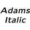Thumbnail Adams Italic