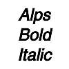 Thumbnail Alps BoldItalic