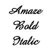 Thumbnail Amaze BoldItalic