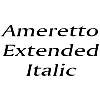 Thumbnail AmerettoExtended Italic