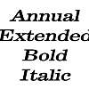 Thumbnail AnnualExtended BoldItalic