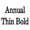 Thumbnail AnnualThin Bold