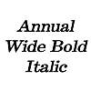 Thumbnail AnnualWide BoldItalic