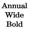 Thumbnail AnnualWide Bold Thumbnail AnnualWide Bold