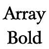 Thumbnail Array  Bold