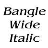 Thumbnail BangleWide Italic Thumbnail BangleWide Italic