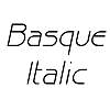 Thumbnail Basque Italic Thumbnail Basque Italic