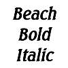 Thumbnail Beach BoldItalic Thumbnail Beach BoldItalic