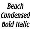 Thumbnail BeachCondensed BoldItalic