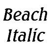 Thumbnail Beach Italic