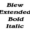 Thumbnail BlewExtended  BoldItalic