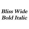 Thumbnail BlissWide BoldItalic
