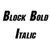 Thumbnail Block BoldItalic