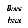 Thumbnail Block Italic