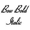 Thumbnail Bow BoldItalic