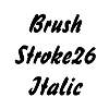 Thumbnail BrushStroke26 Italic
